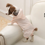 Impermeabile per cani con cappuccio trasparente S-XXXL