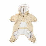 Impermeabile per cani con cappuccio trasparente S-XXXL