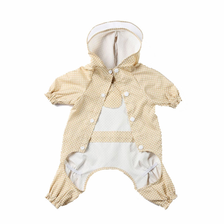 Impermeabile per cani con cappuccio trasparente S-XXXL
