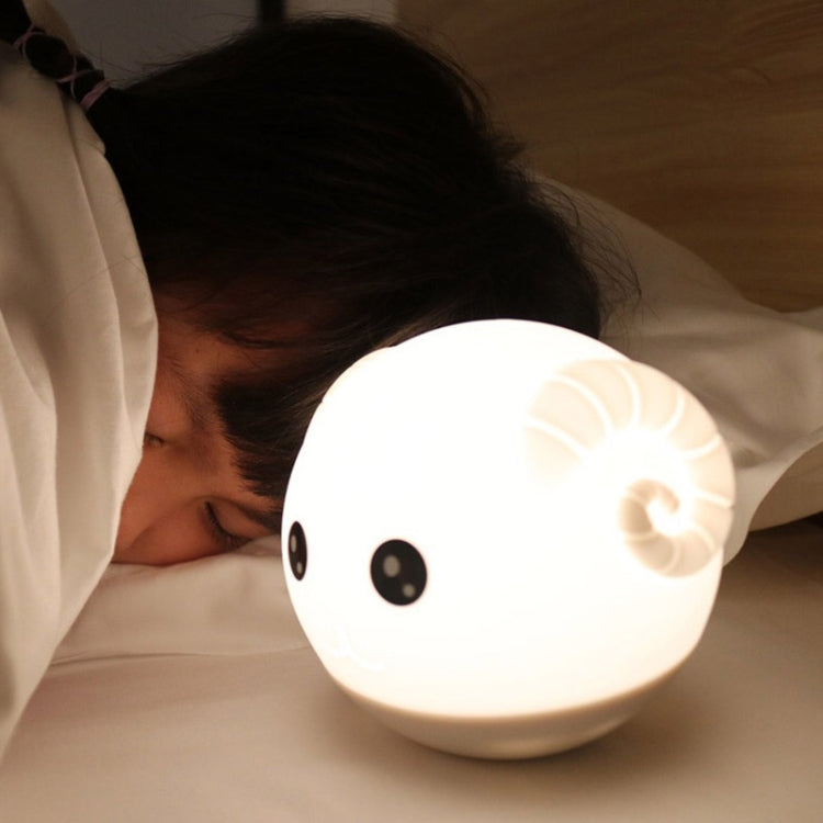 ZD-26 Bambini in silicone con luce notturna Sleep Pat, ZD-26 Goat Warm Light, ZD-26 Goat Colorful