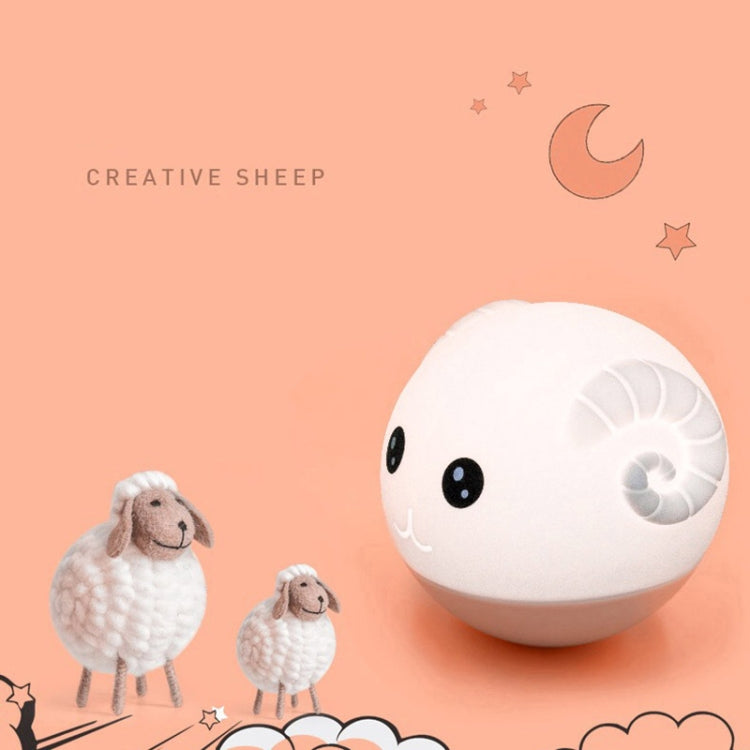 ZD-26 Bambini in silicone con luce notturna Sleep Pat, ZD-26 Goat Warm Light, ZD-26 Goat Colorful