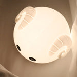 ZD-26 Bambini in silicone con luce notturna Sleep Pat, ZD-26 Goat Warm Light, ZD-26 Goat Colorful