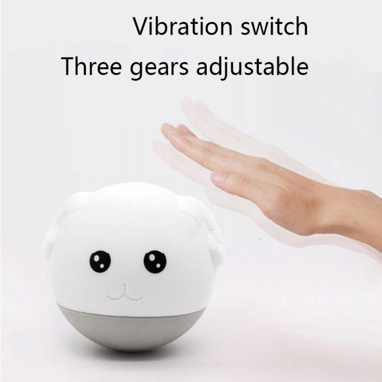 ZD-26 Bambini in silicone con luce notturna Sleep Pat, ZD-26 Goat Warm Light, ZD-26 Goat Colorful