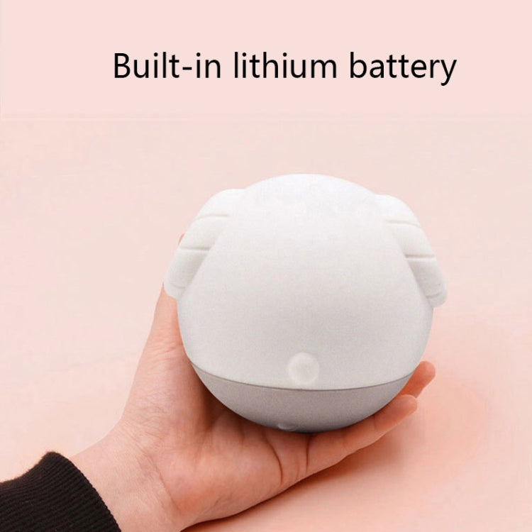 ZD-26 Bambini in silicone con luce notturna Sleep Pat, ZD-26 Goat Warm Light, ZD-26 Goat Colorful