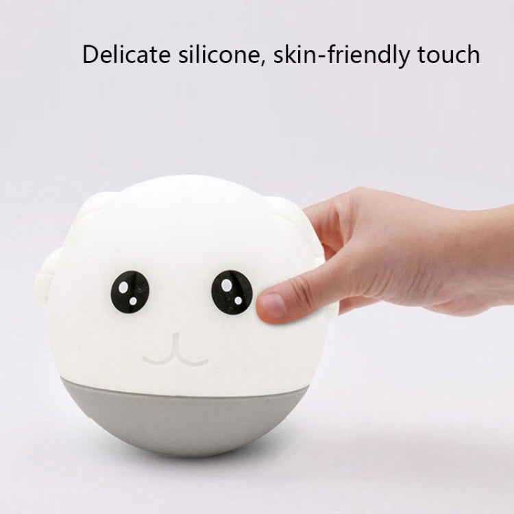 ZD-26 Bambini in silicone con luce notturna Sleep Pat, ZD-26 Goat Warm Light, ZD-26 Goat Colorful