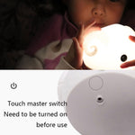 ZD-26 Bambini in silicone con luce notturna Sleep Pat, ZD-26 Goat Warm Light, ZD-26 Goat Colorful