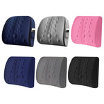 Cuscino lombare Cuscino per sedile premaman per ufficio Cuscino lombare per auto in memory foam lombare, Stile:, Standard (Blue), Standard (Gray), Standard (Black), Standard (Pink), 3D (Blue), 3D (Gray), 3D Upgrade Core (Blue), 3D Upgrade Core (Gray)