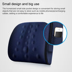 Cuscino lombare Cuscino per sedile premaman per ufficio Cuscino lombare per auto in memory foam lombare, Stile:, Standard (Blue), Standard (Gray), Standard (Black), Standard (Pink), 3D (Blue), 3D (Gray), 3D Upgrade Core (Blue), 3D Upgrade Core (Gray)