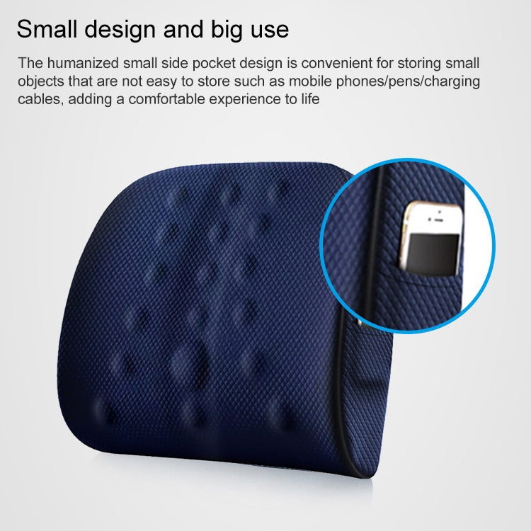 Cuscino lombare Cuscino per sedile premaman per ufficio Cuscino lombare per auto in memory foam lombare, Stile:, Standard (Blue), Standard (Gray), Standard (Black), Standard (Pink), 3D (Blue), 3D (Gray), 3D Upgrade Core (Blue), 3D Upgrade Core (Gray)