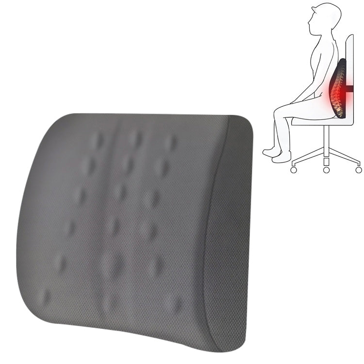 Cuscino lombare Cuscino per sedile premaman per ufficio Cuscino lombare per auto in memory foam lombare, Stile:, Standard (Blue), Standard (Gray), Standard (Black), Standard (Pink), 3D (Blue), 3D (Gray), 3D Upgrade Core (Blue), 3D Upgrade Core (Gray)