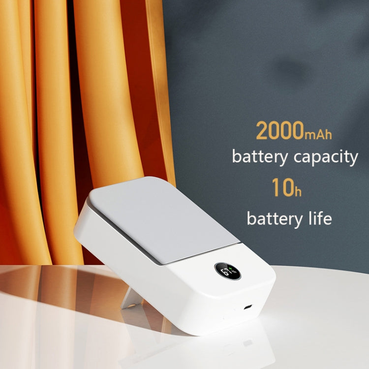 Mini ventilatore portatile USB da collo silenzioso 3 velocità