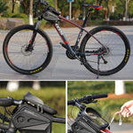 WEST BIKING YP0707256 Attrezzatura per l'equitazione con pacchetto trave anteriore per bicicletta per mountain bike con guscio rigido, WEST BIKING YP0707256