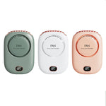 Ventilatore portatile USB da collo e tavolo 3 velocità