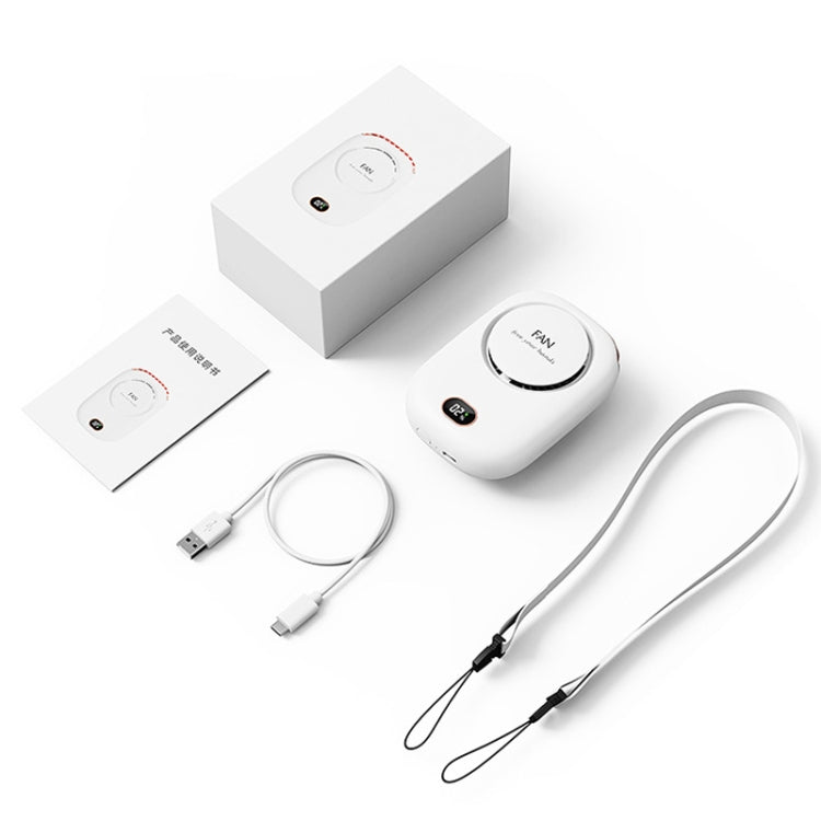 Ventilatore portatile USB da collo e tavolo 3 velocità
