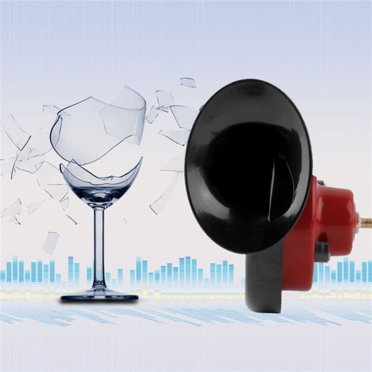 1 paio 110BD 12V Motocicletta elettrica Altoparlante a forma di lumaca a singolo suono, Snail Speaker