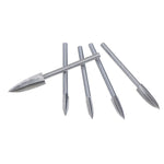 5 Pz/set Lavorazione Del Legno In Acciaio Bianco A Tre Lame Incisione Fresa Coltello Elettrico Per Incisione, Engraving Knife