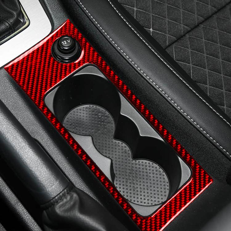 Adesivo decorativo per portabicchieri per Skoda Octavia con guida a sinistra e a destra (2017-2021).