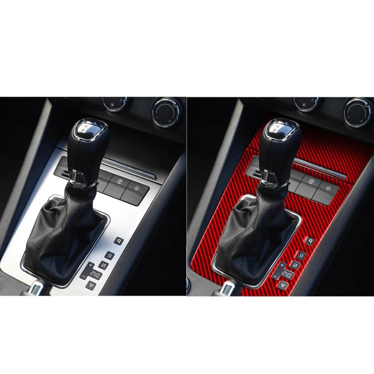 Adesivi per la finitura del pannello del cambio per Skoda Octavia con guida a destra (2 pezzi/set) dal 2017 al 2021, Right-Hand Drive