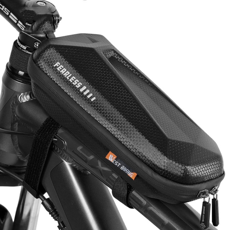 Borsa anteriore bici con guscio rigido in EVA impermeabile