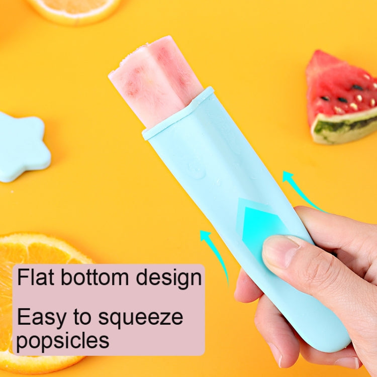 2 set 4 in 1 set di stampi per ghiaccioli per bambini stampo in silicone per uso alimentare consegna colore casuale, 2 Sets 4 in 1