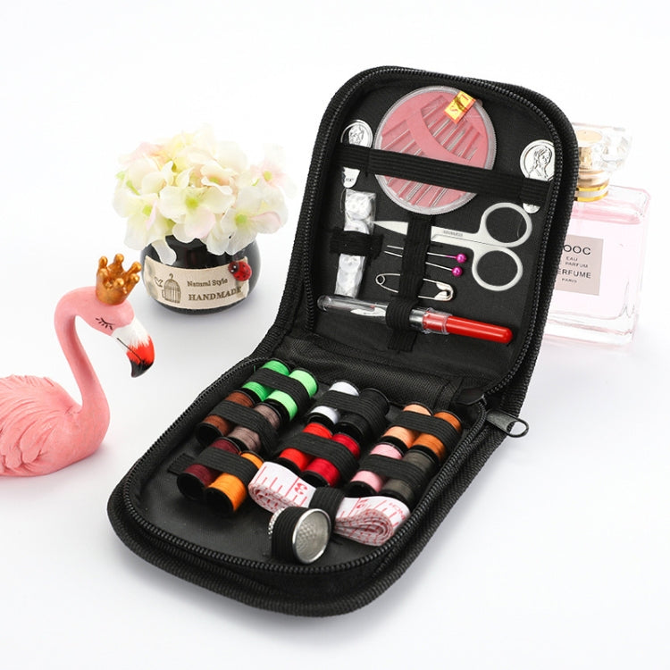 Kit da cucito portatile 27 in 1 con sacchetto in poliestere