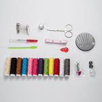 2 pezzi 75 in 1 kit da cucito per la casa Set da cucito multifunzionale, 75 in 1