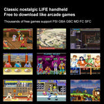Console di gioco portatile X20 LIFE Classic Games con schermo da 5,1 pollici e memoria da 8 GB, supporta l'uscita HDMI, X20 LIFE / Yellow, X20 LIFE / Blue, X20 LIFE / Gray