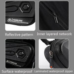 WEST BIKING YP0707257 Borsa triangolare per bicicletta Borsa per bici con guscio rigido EVA Borsa per mountain bike Borsa per trave anteriore Attrezzatura per l'equitazione, WEST BIKING YP0707257