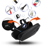 WEST BIKING YP0707257 Borsa triangolare per bicicletta Borsa per bici con guscio rigido EVA Borsa per mountain bike Borsa per trave anteriore Attrezzatura per l'equitazione, WEST BIKING YP0707257