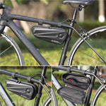 WEST BIKING YP0707257 Borsa triangolare per bicicletta Borsa per bici con guscio rigido EVA Borsa per mountain bike Borsa per trave anteriore Attrezzatura per l'equitazione, WEST BIKING YP0707257