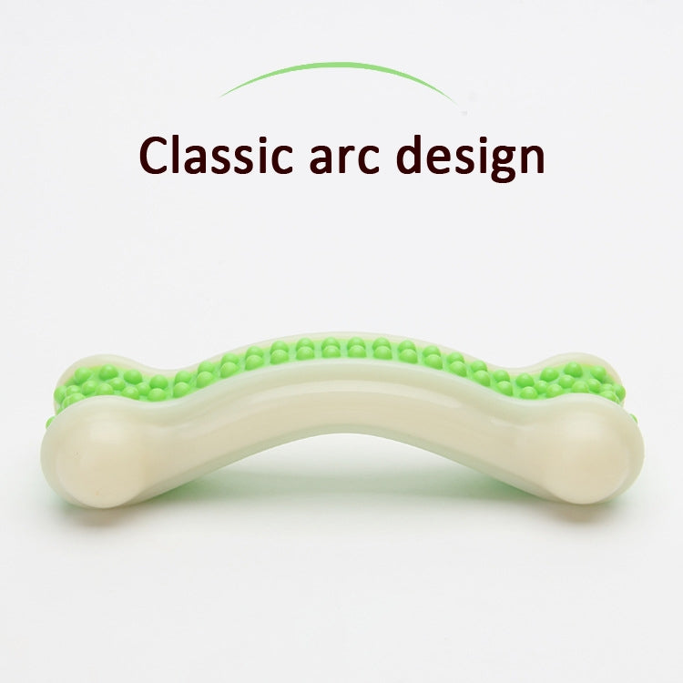 Giocattolo per animali domestici Bastone molare Nylon per animali domestici Sapore di carne Ossa giocattolo per cani, Small, Medium, Large