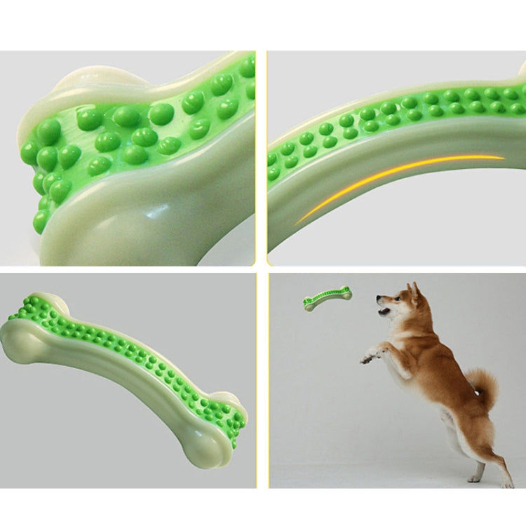 Giocattolo per animali domestici Bastone molare Nylon per animali domestici Sapore di carne Ossa giocattolo per cani, Small, Medium, Large