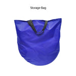 Fondale pieghevole in tessuto per fondale per e-sport dal vivo, dimensioni:, Double Layer S Blue Green 75cm, Double Layer M Blue Green 110cm, Double Layer L Blue Green 142cm
