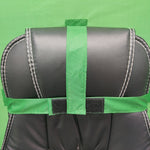 Fondale pieghevole in tessuto per fondale per e-sport dal vivo, dimensioni:, Double Layer S Blue Green 75cm, Double Layer M Blue Green 110cm, Double Layer L Blue Green 142cm
