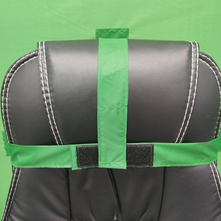 Fondale pieghevole in tessuto per fondale per e-sport dal vivo, dimensioni:, Double Layer S Blue Green 75cm, Double Layer M Blue Green 110cm, Double Layer L Blue Green 142cm