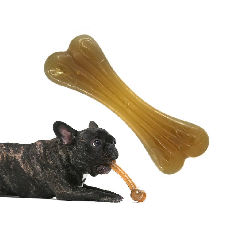 Giocattolo per morso di cane per la pulizia del bastoncino molare per cani in nylon PU, Large Double Head Arched Bone, Small Double Bone, Large Double Bone, Small Arched Bone, Large Arched Bone