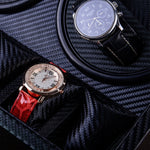 4 + 5 Epitope Watch Scatola di immagazzinaggio del motore rotante Orologio a carica automatica Shaker, spina UK, 4 + 5 Epitope UK Plug