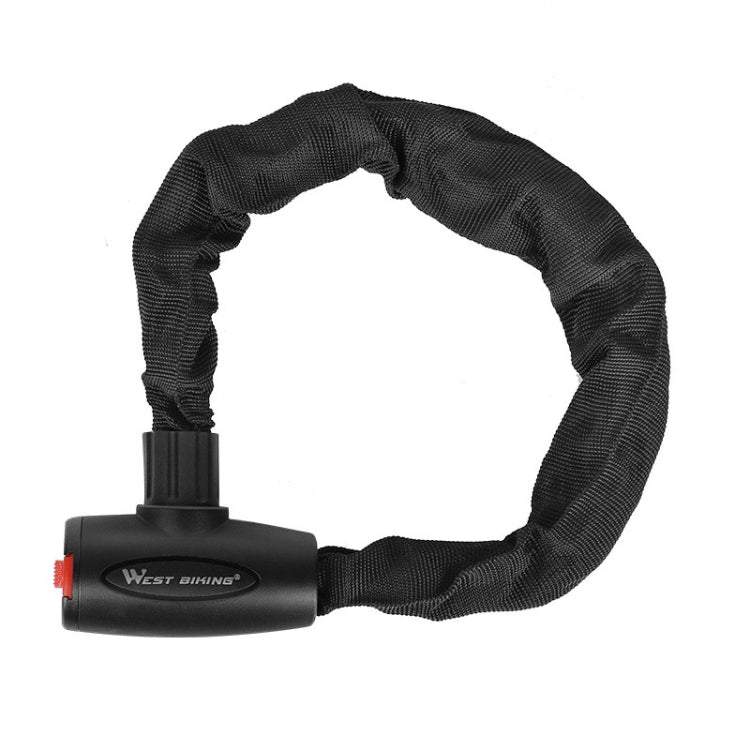 WEST BIKING 0705042 Lucchetto antifurto per bicicletta Lucchetto per catena per mountain bike e moto, 0.6M, 0.9M, 1.2M