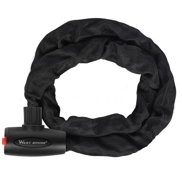 WEST BIKING 0705042 Lucchetto antifurto per bicicletta Lucchetto per catena per mountain bike e moto, 0.6M, 0.9M, 1.2M