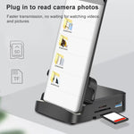 Hub USB-C 7 in 1 con HDMI 4K, USB 2.0/3.0 e slot SD/TF