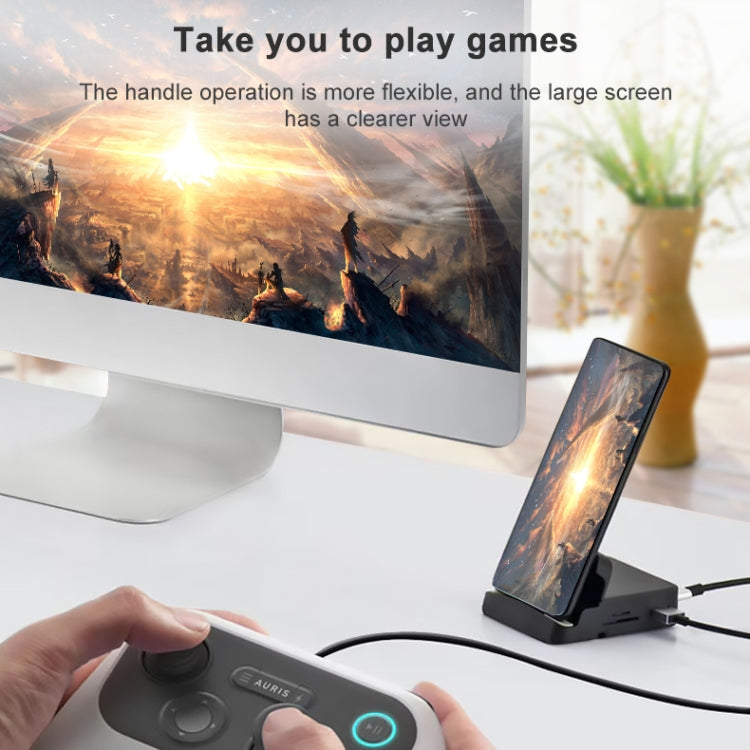 Hub USB-C 7 in 1 con HDMI 4K, USB 2.0/3.0 e slot SD/TF