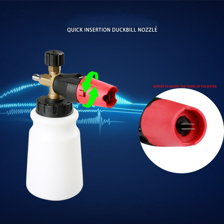 Pentola in schiuma per pistola ad acqua per autolavaggio ad alta pressione, Snowflake PA Foam Pot