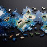 Puzzle in legno irregolare 441 pezzi galassia 53x25 cm