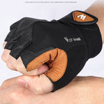 WEST BIKING YP0211196 Guanti da moto antiscivolo antiurto a mezze dita Attrezzatura da equitazione, S, M, L, XL