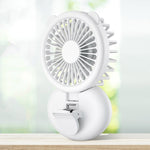 Ventilatore portatile USB pieghevole D11 con clip