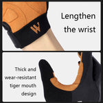 WEST BIKING YP0211197 Guanti da moto antiscivolo antiurto a dito intero Attrezzatura da equitazione, S, M, L, XL
