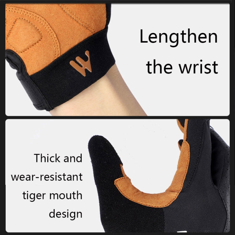 WEST BIKING YP0211197 Guanti da moto antiscivolo antiurto a dito intero Attrezzatura da equitazione, S, M, L, XL