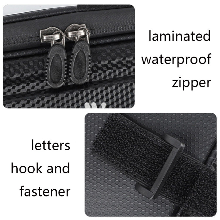 WEST BIKING YP0707235 Borsa per trave anteriore per mountain bike Borsa per bicicletta impermeabile per cellulare Borsa rigida riflettente Attrezzatura per l'equitazione, YP0707235