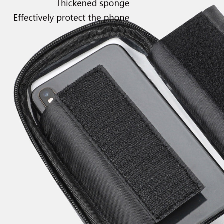 WEST BIKING YP0707235 Borsa per trave anteriore per mountain bike Borsa per bicicletta impermeabile per cellulare Borsa rigida riflettente Attrezzatura per l'equitazione, YP0707235