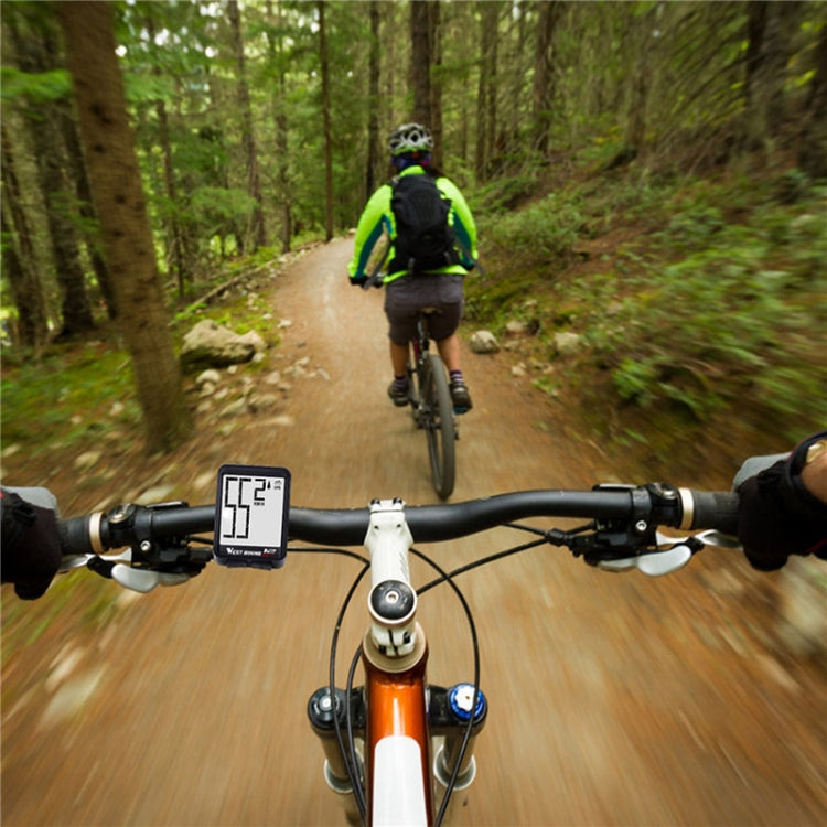 WEST BIKING Mountain Road Bike Wireless Big Character Table Tachimetro di velocità con luce notturna impermeabile con grande schermo, Night Light Speed Speedometer(Green), Night Light Speed Speedometer(Black), Night Light Speed Speedometer(Red)        ...
